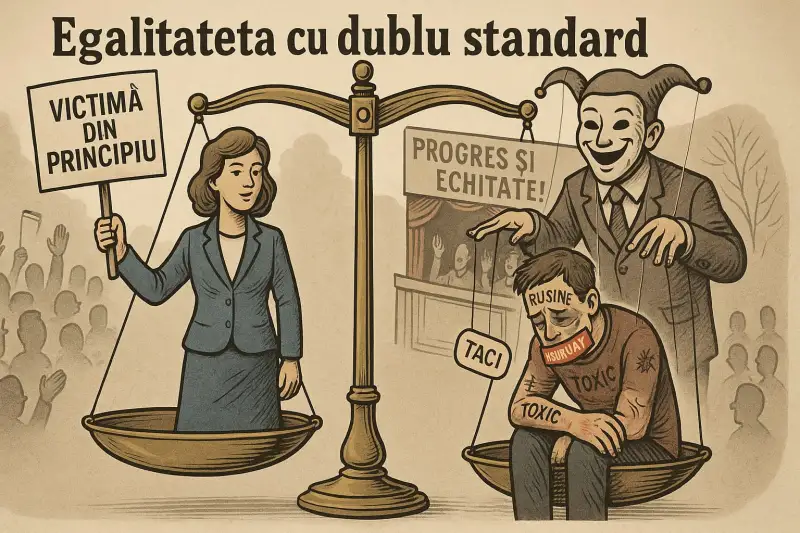 Când femeile abuzează, societatea progresistă tace complice