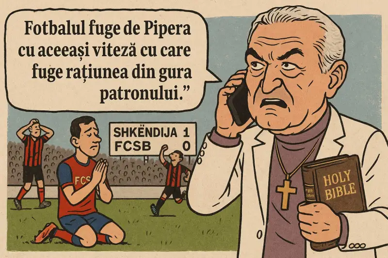 FCSB, în genunchi la Shkëndija: 1–0 și rușine sfântă