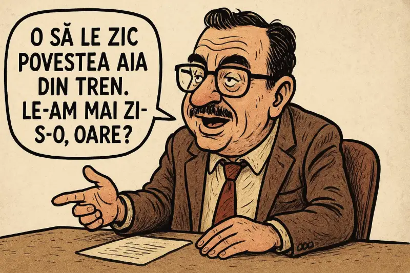 O zi în imaginația lui Piersic