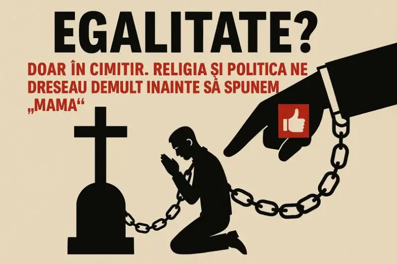 Egalitate? Doar în cimitir. Religia și politica văzute prin ochii unui ateu