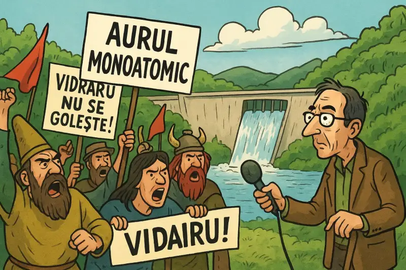 Aurul monoatomic de la Vidraru