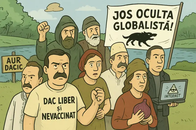 Interviu cu sugeraniști la mal de râu și teorii absurde