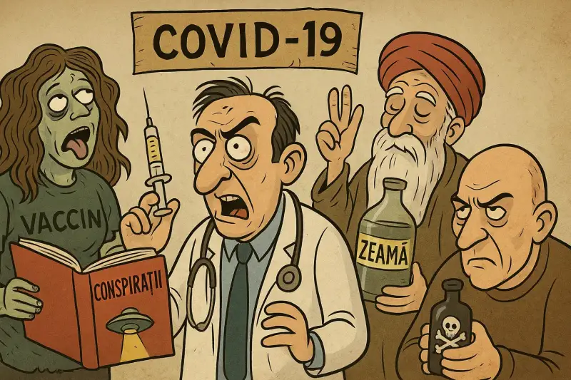 Medici fără creiere și conspirațiile pandemice